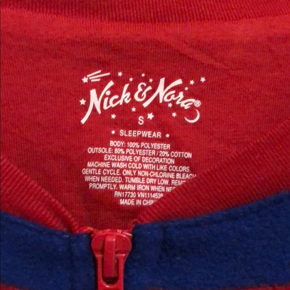 Nick and Nora Monkey Sock Onsie Pajama (Small) - Picture 3 of 4